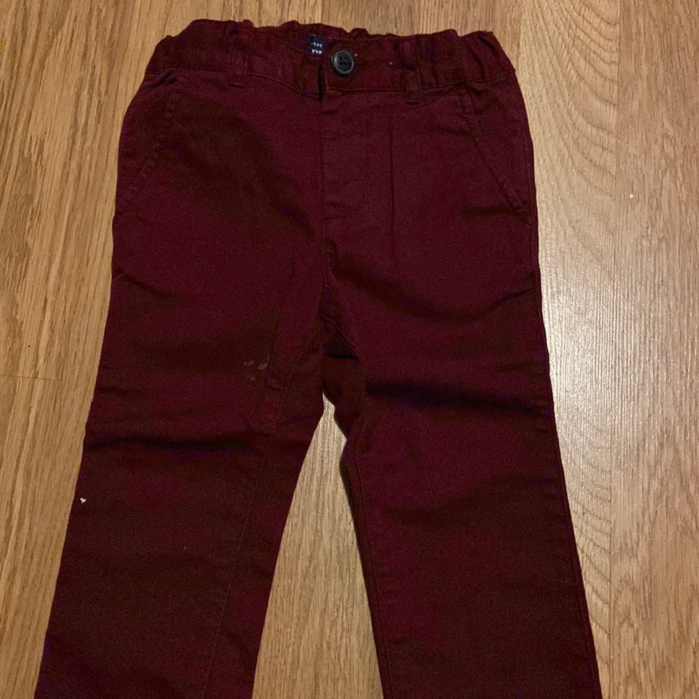 Maroon jeans (girls)